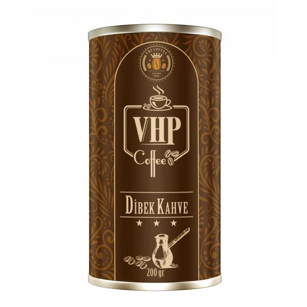 VHP DİBEK KAHVESİ 200 GR TENEKE