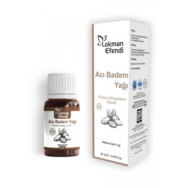 LOKMAN EFENDİ ACI BADEM YAĞI 20 CC
