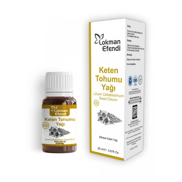 LOKMAN EFENDİ KETEN YAĞI 20 CC