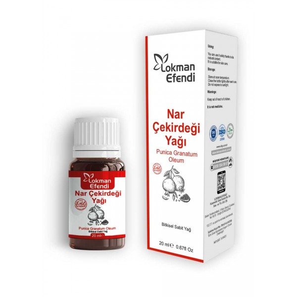 LOKMAN EFENDİ NAR ÇEKİRDEĞİ YAĞI 20 CC