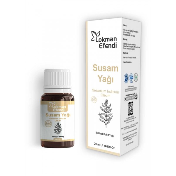 LOKMAN EFENDİ SUSAM YAĞI 20 CC