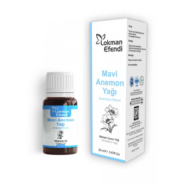 LOKMAN EFENDİ MAVİ ANEMON YAĞI 20 CC