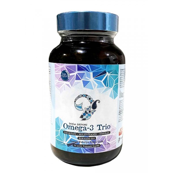 DOĞA DEPOSU OMEGA 3 TRİO 90 SOFTGEL