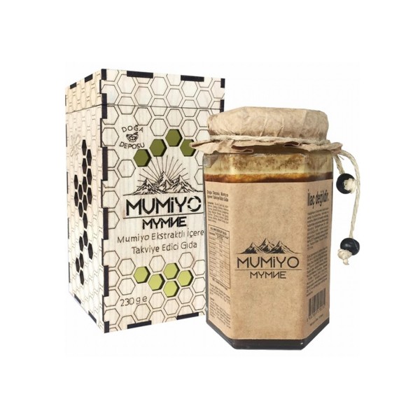 MUMİYO BİTKİSEL KARIŞIM TAHTA KUTU 230 gr