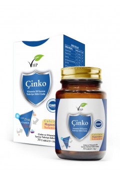 VHP ÇİNKO VE VİTAMİN D3 30 TABLET