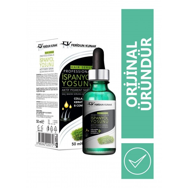 FERİDUN KUNAK İSPANYOL YOSUNU 50 ML