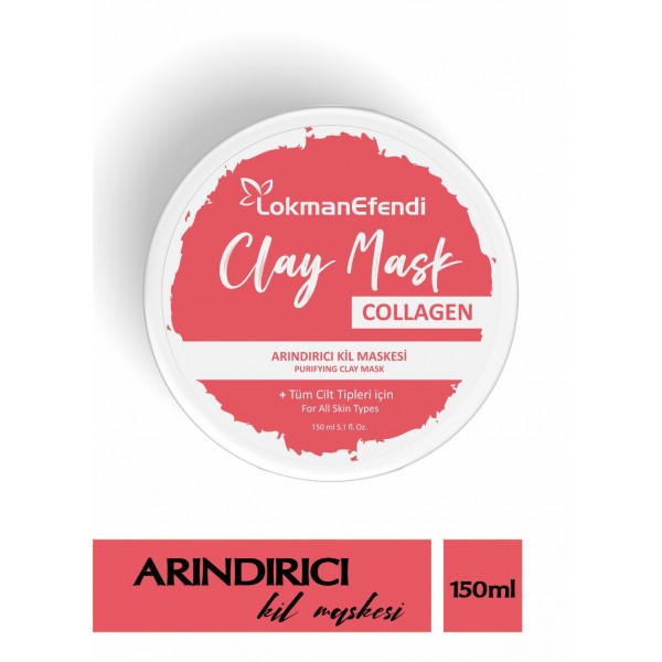 LOKMAN EFENDİ KİL MASKESİ COLLAGEN 150 ML