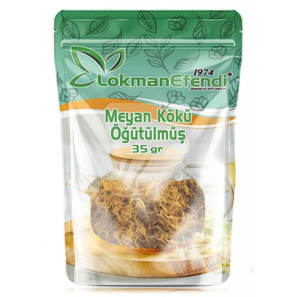LOKMAN EFENDİ MEYAN KÖKÜ ÖĞÜTÜLMÜŞ 35 GR