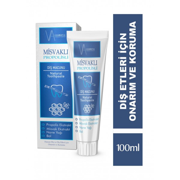 VA COSMETIC MİSVAKLI DİŞ MACUNU 100 ML