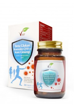 VHP BETA GLUKAN KOENZİMQ10 VE GİNSENG 30 TABLET