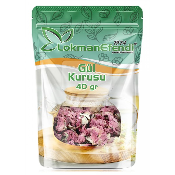 LOKMAN EFENDİ GÜL KURUSU BİTKİ 40 GR