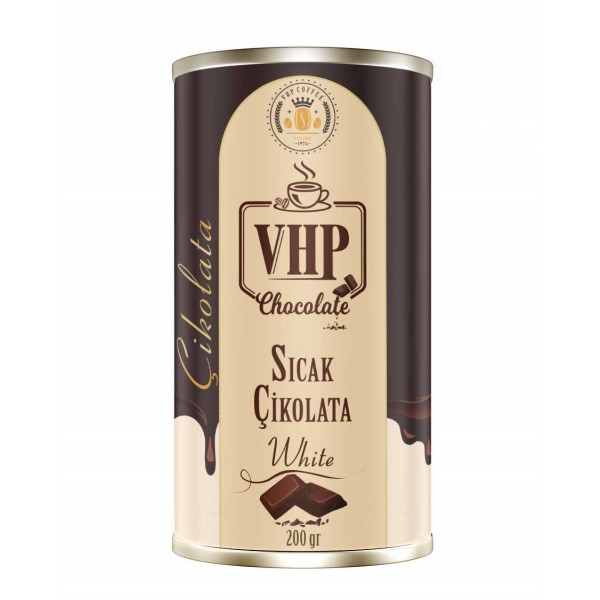 VHP SICAK ÇİKOLATA WHİTE 200 GR TENEKE