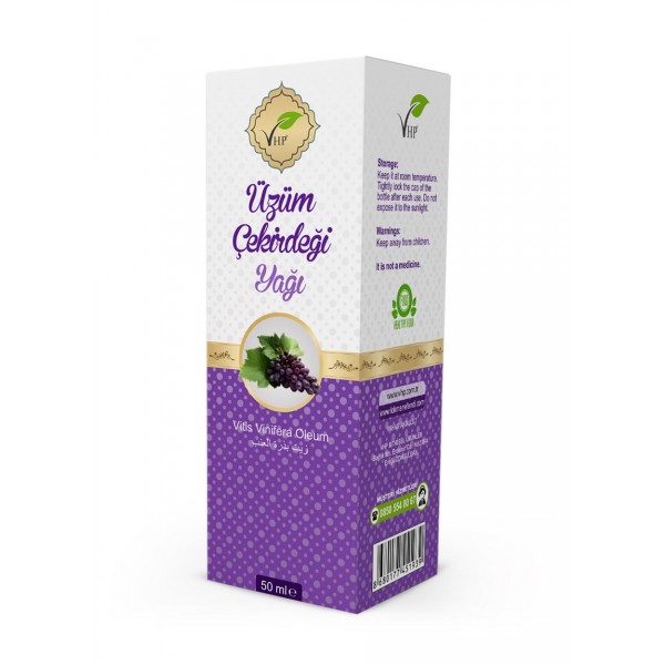 VHP ÜZÜM ÇEKİRDEĞİ YAĞI 50 CC
